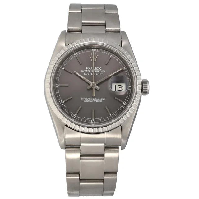 Rolex Datejust 16220 36mm Stainless Steel Watch from H&T