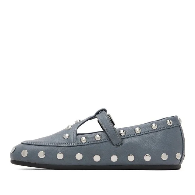 Ganni Round-toe flats, photo 2 of 4 from SENSER