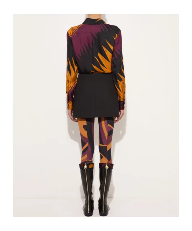 Emilio Pucci Drago-print silk shirt, photo 4 of 4 from SENSER