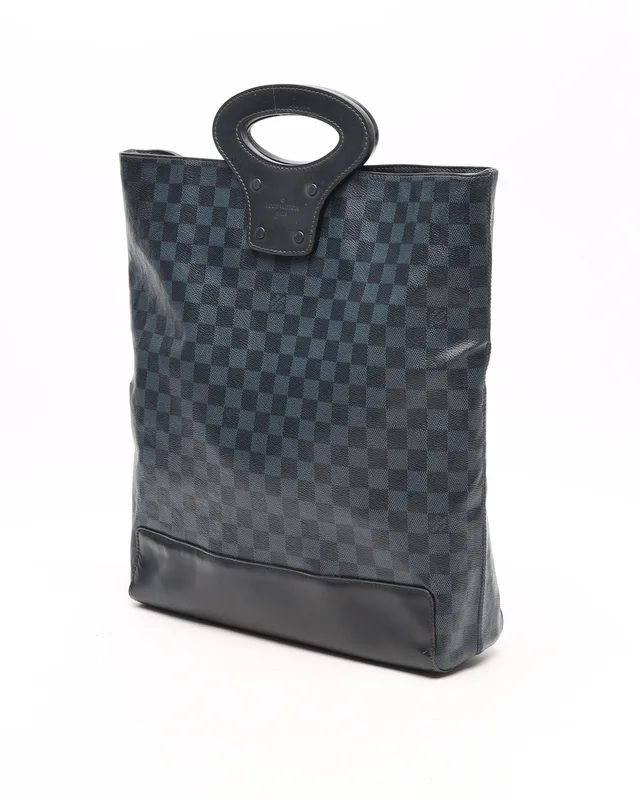 Louis Vuitton Damier Cobalt North South Tote Bag in Canvas from A Retro Tale, photo 2 of 9