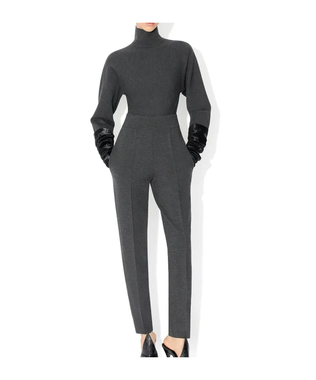 Alaia WOOL CINCHED JUMPER, photo 2 of 4 from SENSER