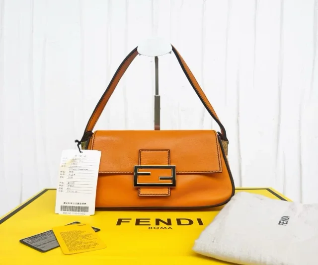 Fendi underarm bag 22 in Orange from Luxury Promise, photo 1 of 1
