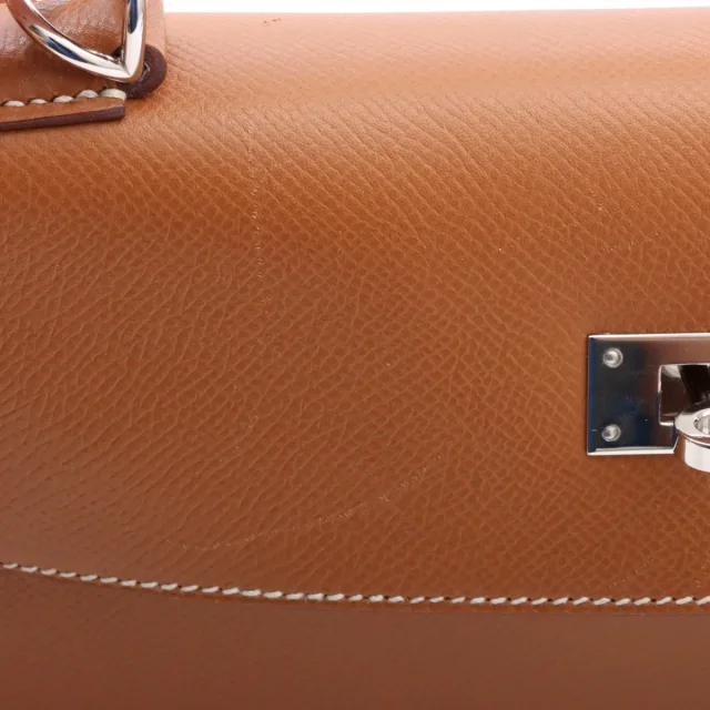 Hermès 2009 Kelly 28 Gold in Gold Epsom leather from VINTAGE QOO TOKYO, photo 15 of 18