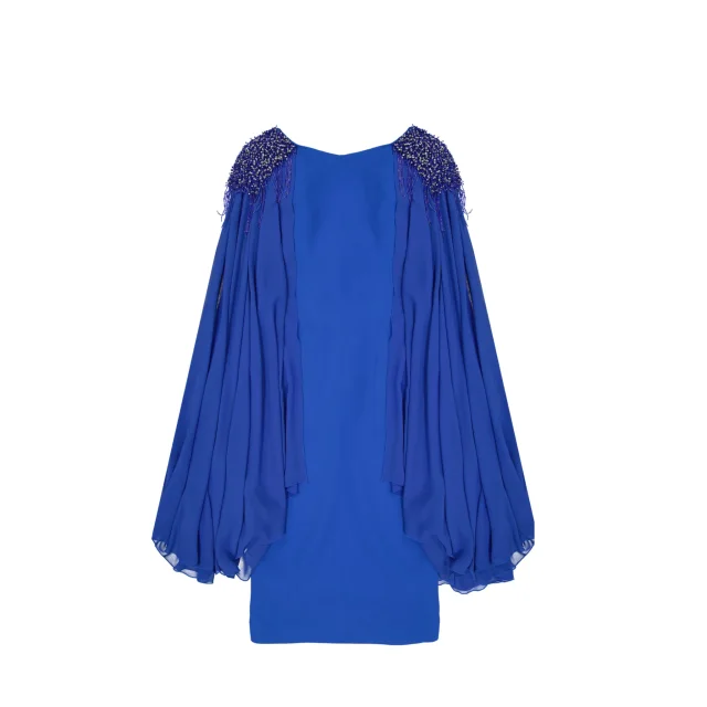 Ivan Montesi Beaded Shoulders Dress, photo 2 of 6 from Balardi