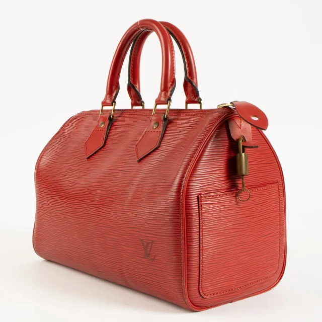 Louis Vuitton Epi Speedy 25 Bag in Red Leather from Labellov, photo 2 of 4