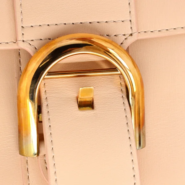 Delvaux Brillant Top Handle Bag Leather MM in Leather from Rebag, photo 8 of 9