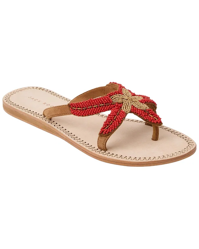 Jack Rogers Starland Suede Sandal, image 1 of 1 from Gilt