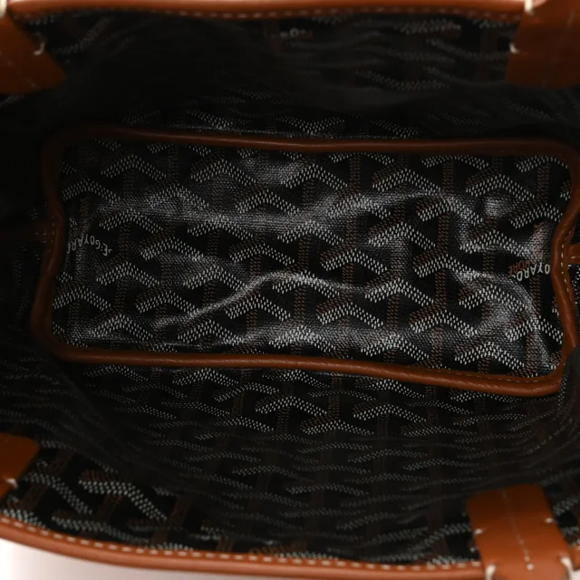 Goyard Goyardine Reversible Mini Anjou Black Gold in Black Coated canvas from FASHIONPHILE, photo 10 of 17
