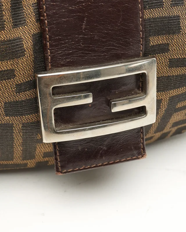 Fendi Zucca Croissant Bag in Canvas from A Retro Tale, photo 6 of 11