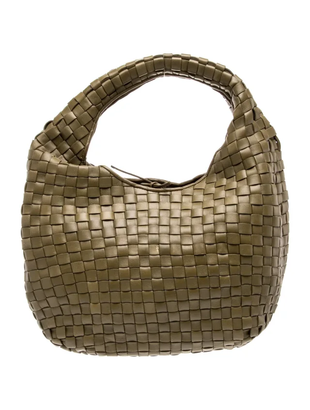 Bottega Veneta Intrecciato Hobo in green Woven leather from The RealReal, photo 4 of 6