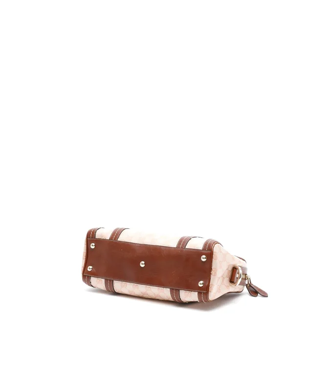 Gucci GG Crystal Duchessa Boston Bag in Canvas from A Retro Tale, photo 5 of 9