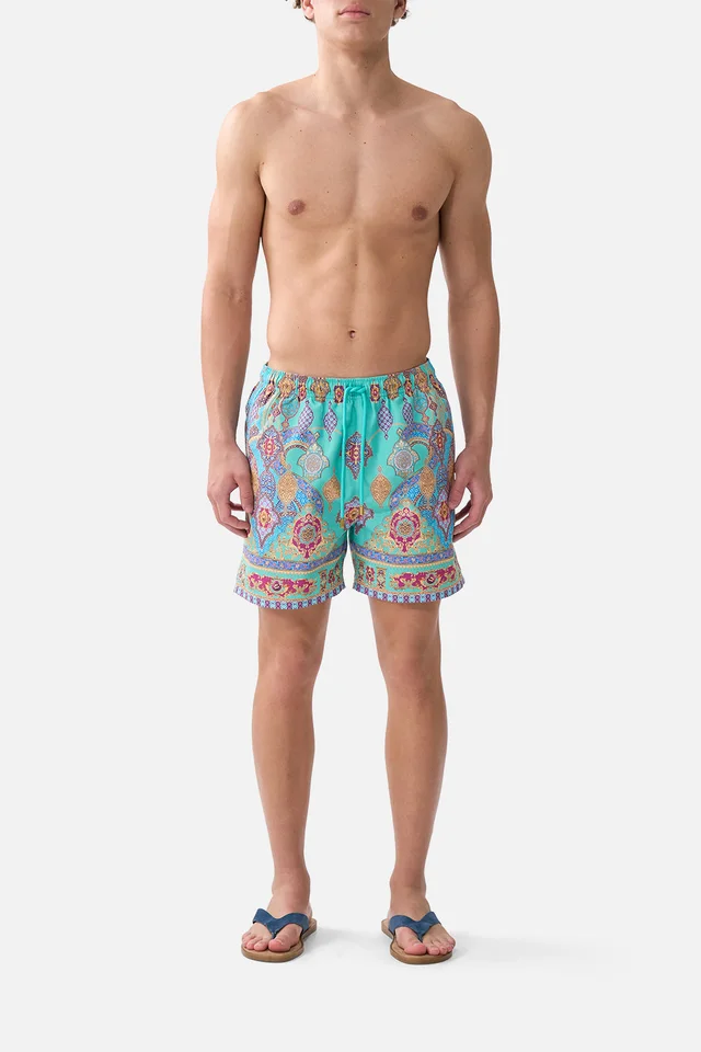 Camilla eBoutique MID LENGTH BOARDSHORT WITH ELASTIC WAIST THE CONCUBINES CORRIDOR from CAMILLA, photo 1 of 1