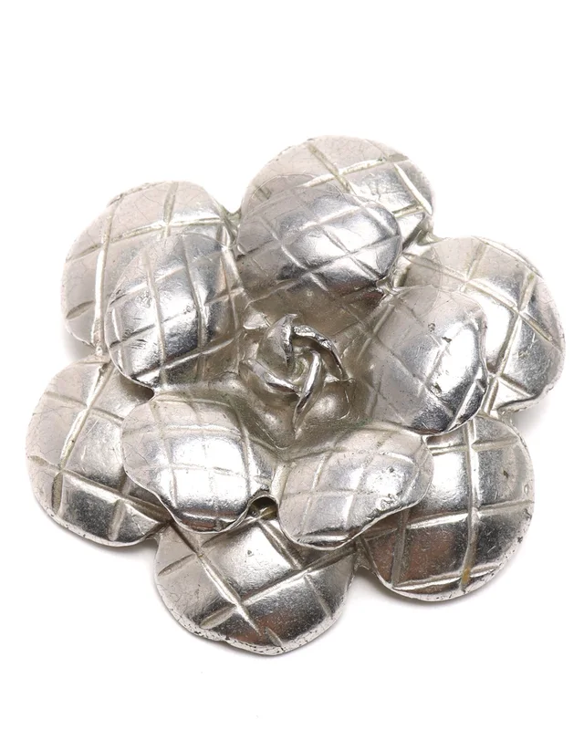 Chanel Camellia Rhinestone Brooch from A Retro Tale, photo 2 of 4