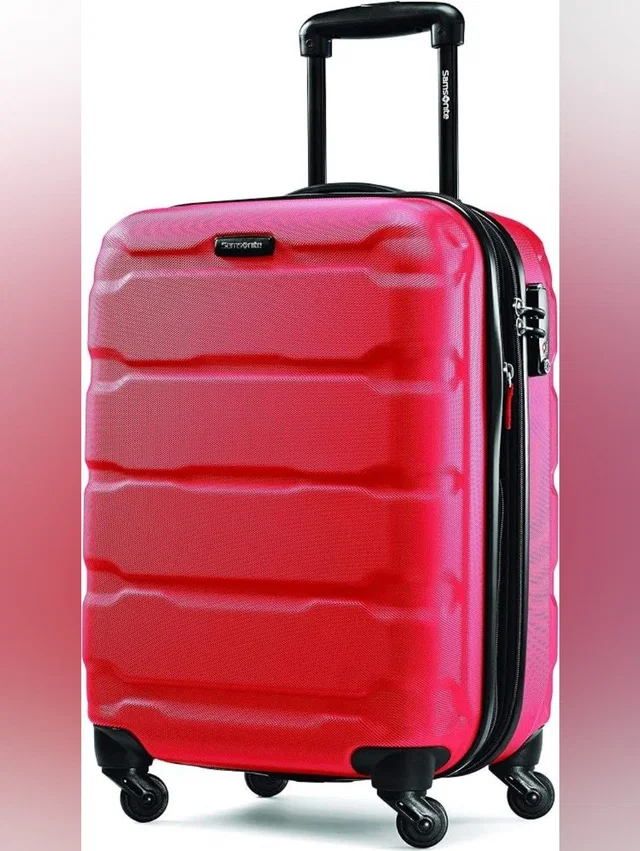 Samsonite Carry On 20 Inch Luggage in red from Poshmark, photo 1 of 1