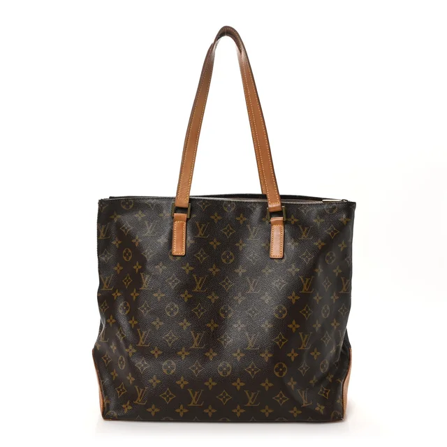 Louis Vuitton Cabas Mezzo Monogram Coated Canvas Bag - Brown in Brown Coated canvas from H&T