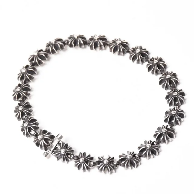 Chrome Hearts Tiny Plus Link Bracelet from The Reluxe