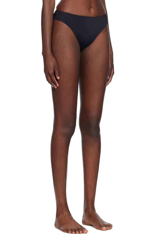Magda Butrym Black High Leg Bikini Bottom, photo 2 of 3 from SSENSE