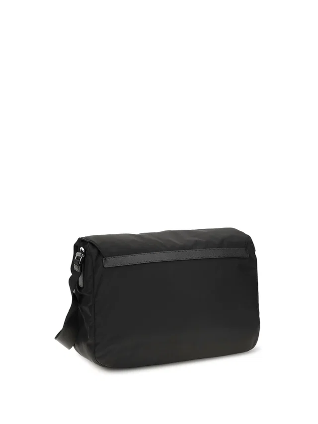 Prada Shoulder Bag — Black Polyamide in Black Nylon from HEWI
