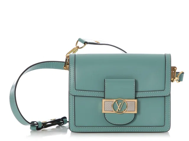 Louis Vuitton Mini Blue Dauphine Bag in Blue Leather from Ann's Fabulous Finds