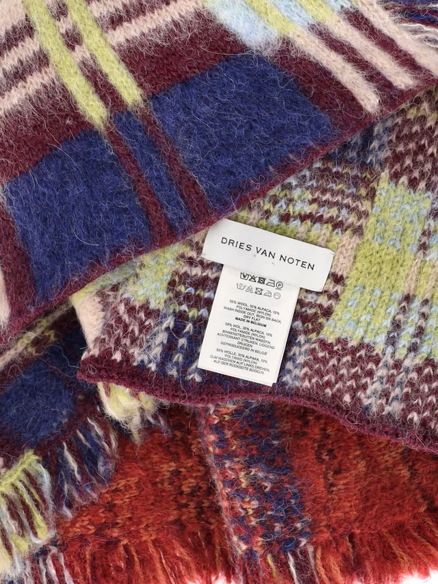 Dries Van Noten Fringed scarf, photo 3 of 3 from SENSER