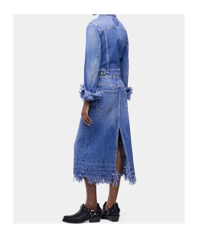 Paco Rabanne Rabanne Fringes Midi Skirt, photo 5 of 9 from SENSER