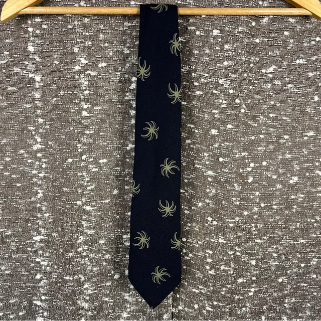 Giorgio Armani Vintage Made In Italy Silk Classic Cut Standard Length Neck Tie in neutral|blue|brown Silk from Poshmark