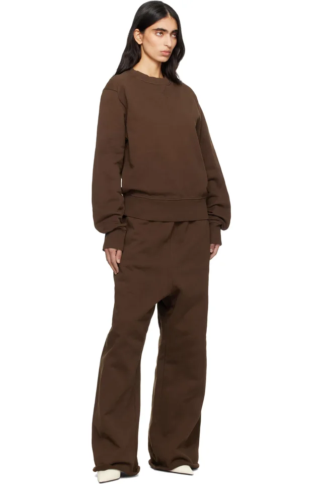 Entire Studios Brown Pod Crew Sweatshirt, photo 4 of 4 from SSENSE