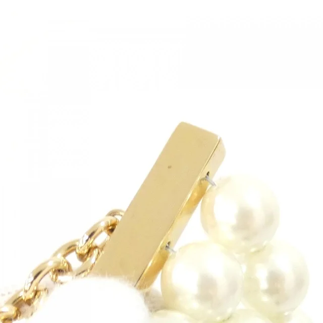 CELINE necklace in WHITE / GOLD metal fittings Length: 39-42cm Width: 3cm from KOMEHYO, photo 4 of 5