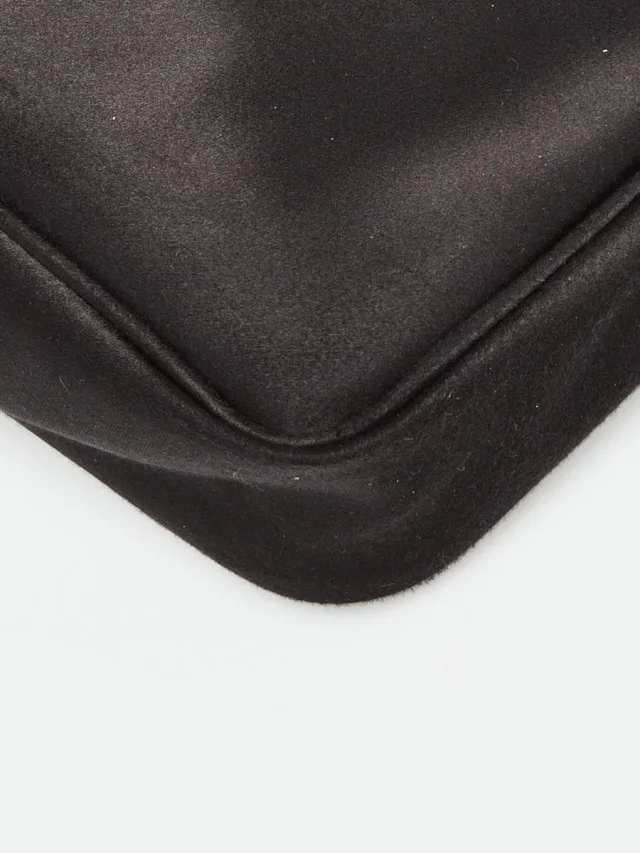 Balenciaga Black Satin Leopalda Pochette Bag in Black Satin from Yoogis, photo 4 of 10