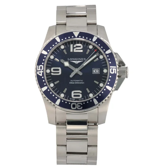 Longines Hydro Conquest L3.841.4 44mm Stainless Steel Watch from H&T