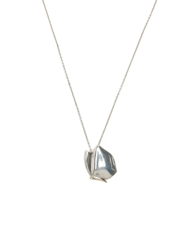 Tiffany & Co. Butterfly Silver Necklace in Silver from A Retro Tale