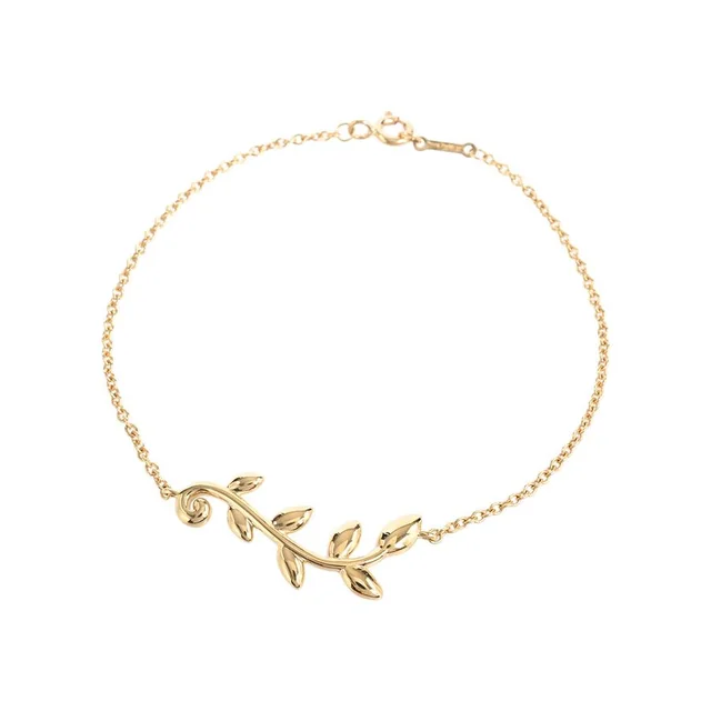 Tiffany & Co. Bracelet Olive Leaf Vine in Green from The Reluxe