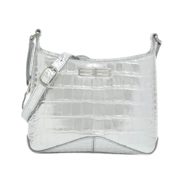 Balenciaga Metallic Leather Shoulder Bag in Leather from LuxUness
