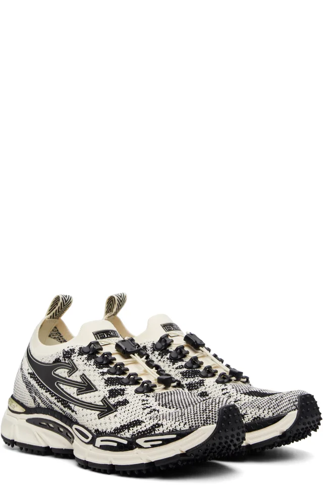 Off-White 'Be Right Back' Knit Sneakers, photo 4 of 5 from SSENSE