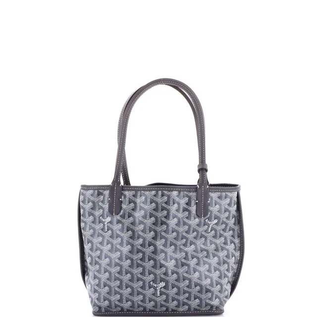 Goyard Anjou Reversible Tote Coated Canvas Mini in gray Coated canvas from Rebag, photo 4 of 8