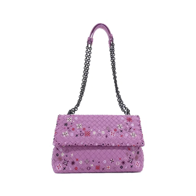 Bottega Veneta Leather Shoulder Bag in Leather from LuxUness