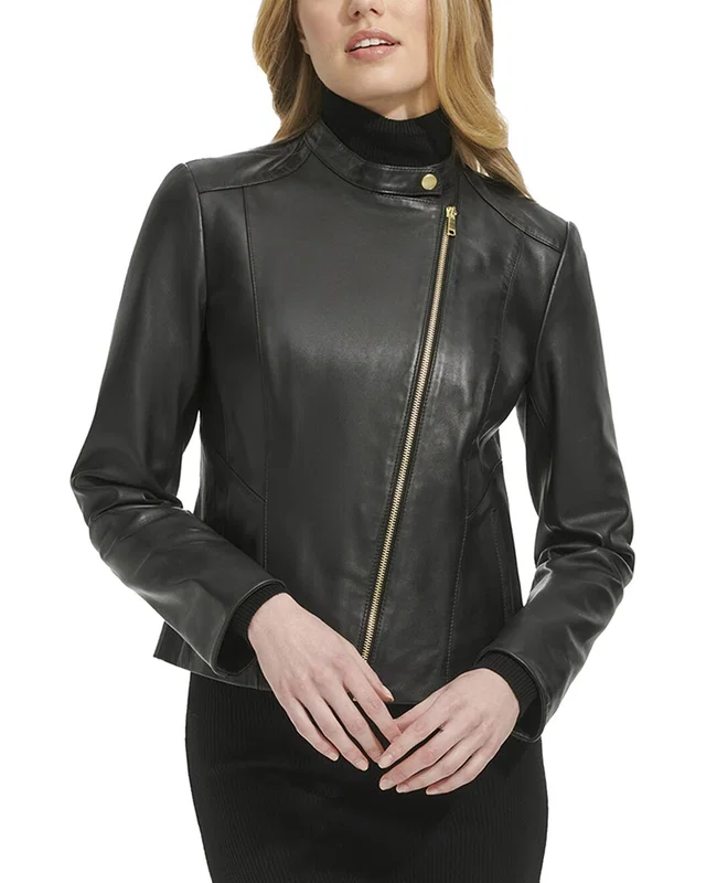 Cole Haan Stand Collar Racer Jacket, image 1 of 1 from Rue La La