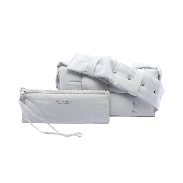 Bottega Veneta Padded Tech Cassette Nylon Shoulder Bag in Nylon from LuxUness