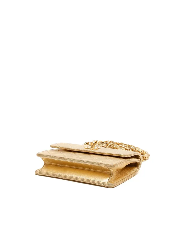 Chanel Classic Micro Single Flap Bag in Woven leather from A Retro Tale, photo 5 of 10