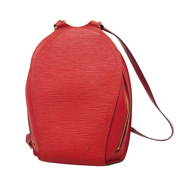 Louis Vuitton Backpack Epi Mabillon Castilian Red in Red from The Reluxe