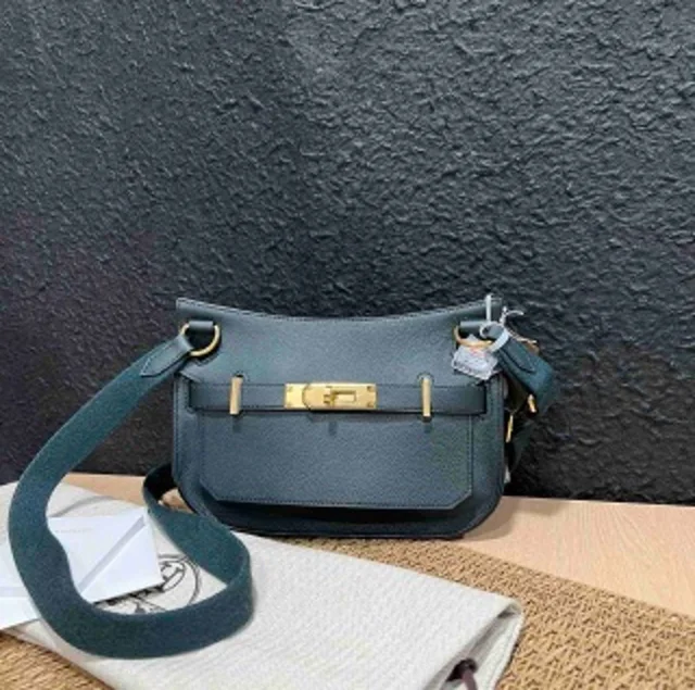 Hermès Jypsiere mini pine green B-cut charm in Green from Luxury Promise