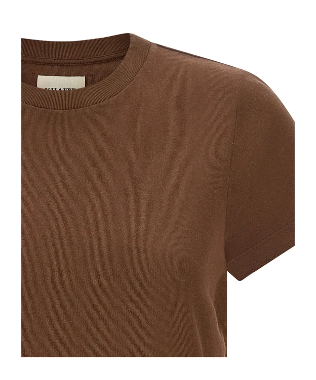 Khaite Emmylou Crewneck T-Shirt, photo 2 of 9 from SENSER