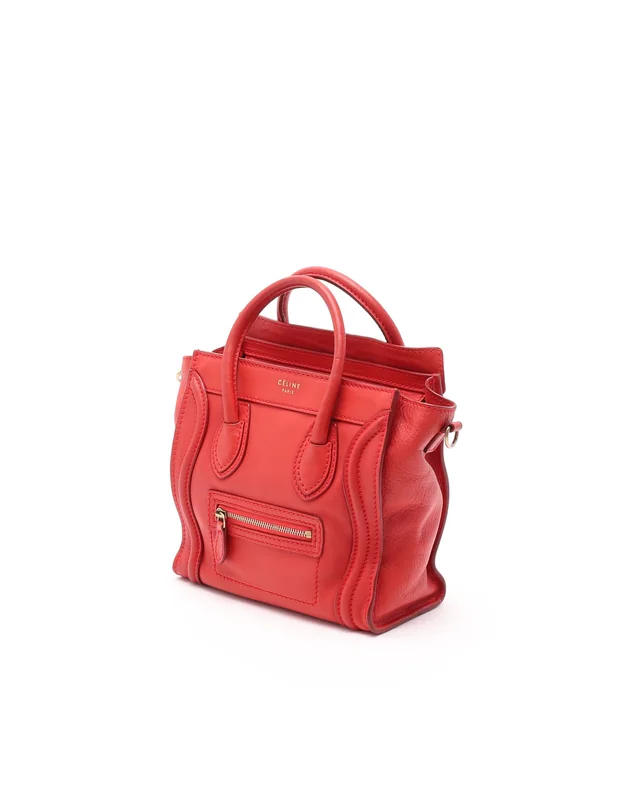 Celine Nano Luggage Bag in Leather from A Retro Tale, photo 2 of 8