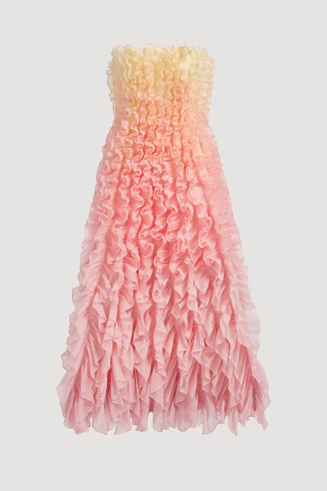 AJE Delphie Frill Midi Dress from Aje, photo 1 of 1