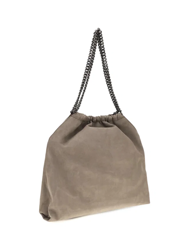 Stella McCartney Falabella Shoulder Bag — Taupe Polyester in Taupe from HEWI