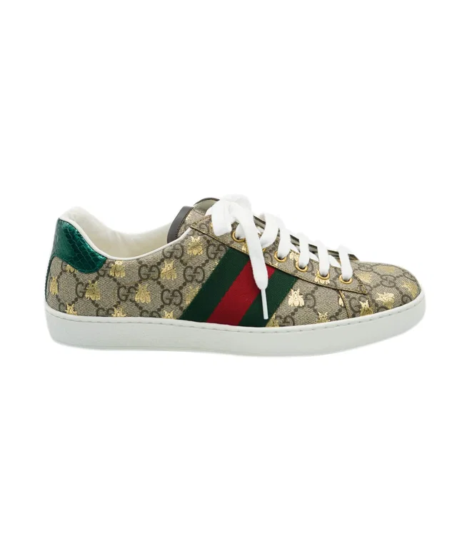 Gucci Sneakers Acs GG Supreme Bee Size 6 in Canvas from Luxury Promise