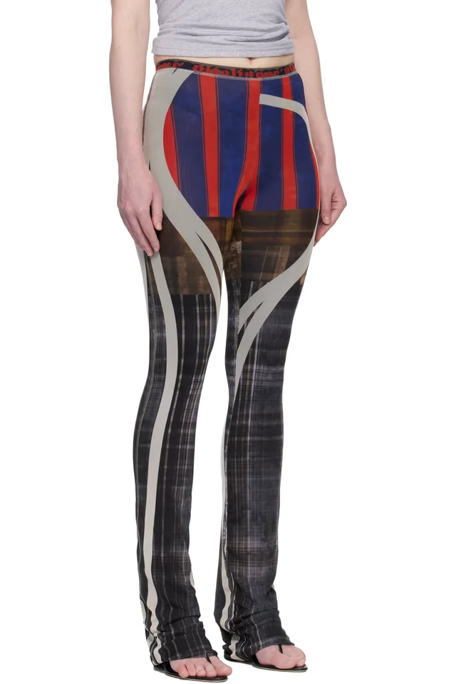 Ottolinger Multicolor Mesh Lounge Pants, photo 2 of 2 from SSENSE