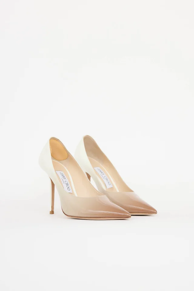 Jimmy Choo Gradient Patent Love 100 Pump in Patent leather from VSP Consignment, photo 2 of 2