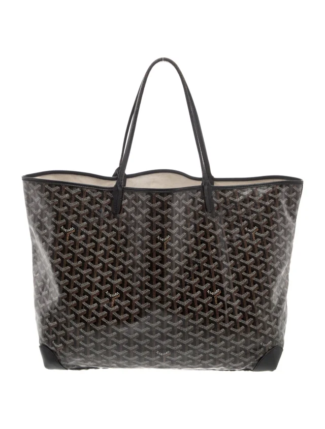 Goyard Goyardine St. Louis GM in black Canvas from The RealReal, photo 1 of 1
