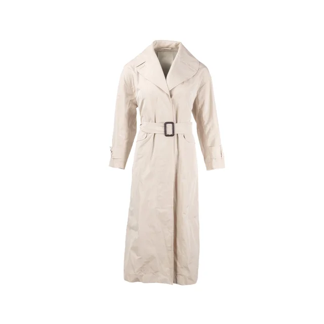 Max Mara size 34 the cube trench coat polyamide/cotton light beige in Beige from EMIER